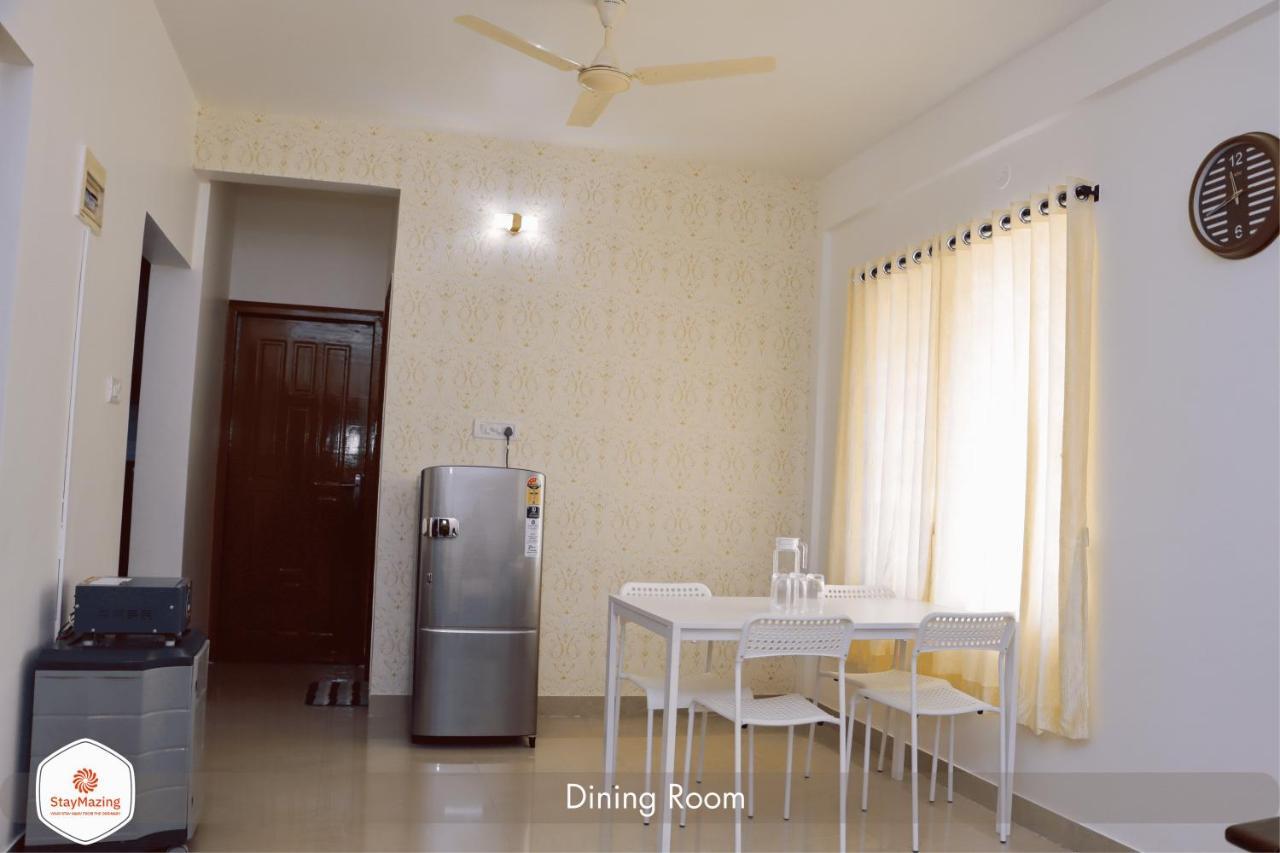 Staymazing-1,2 & 3 Bhk Ac Apartments In Hebbal-5Mins To Manyata-30Mins To Airport バンガロール エクステリア 写真